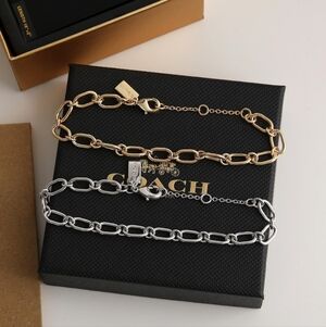 Coach Link bracelet